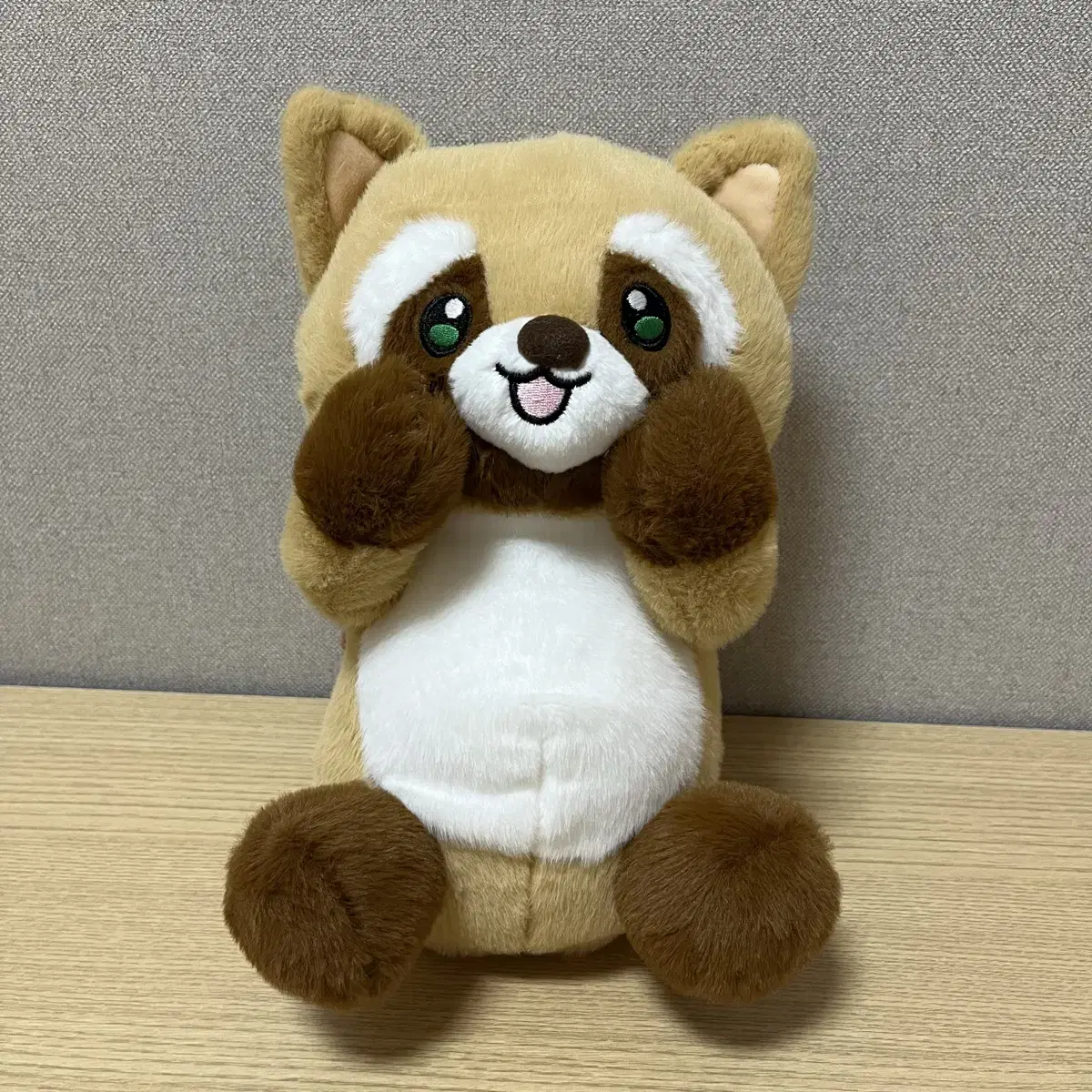 까꿍너구리 인형 가방 백팩 30cm