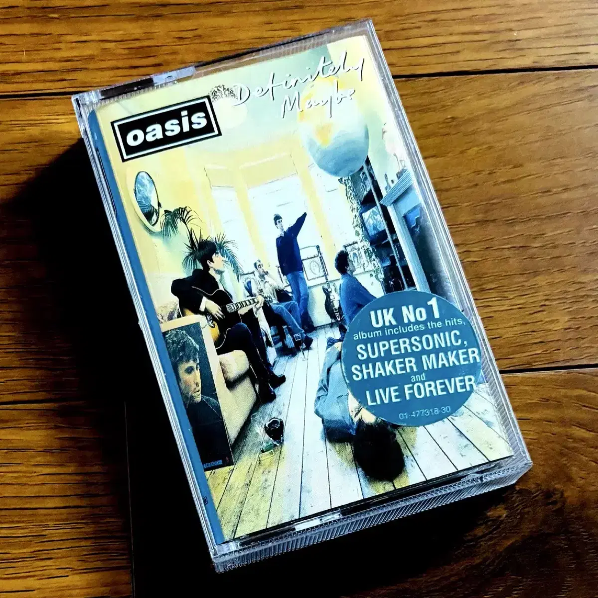 [카세트] Oasis - Definitely Maybe 유럽반 초판 NM