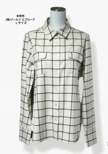 미사용 새상품 L사이즈, 고품질 월드 에프엑스프로브 긴팔 셔츠