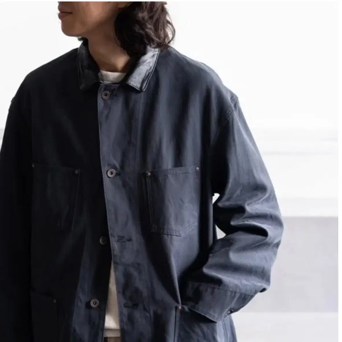 피그벨 24FW Duck Cloth Chore Jacket(38)