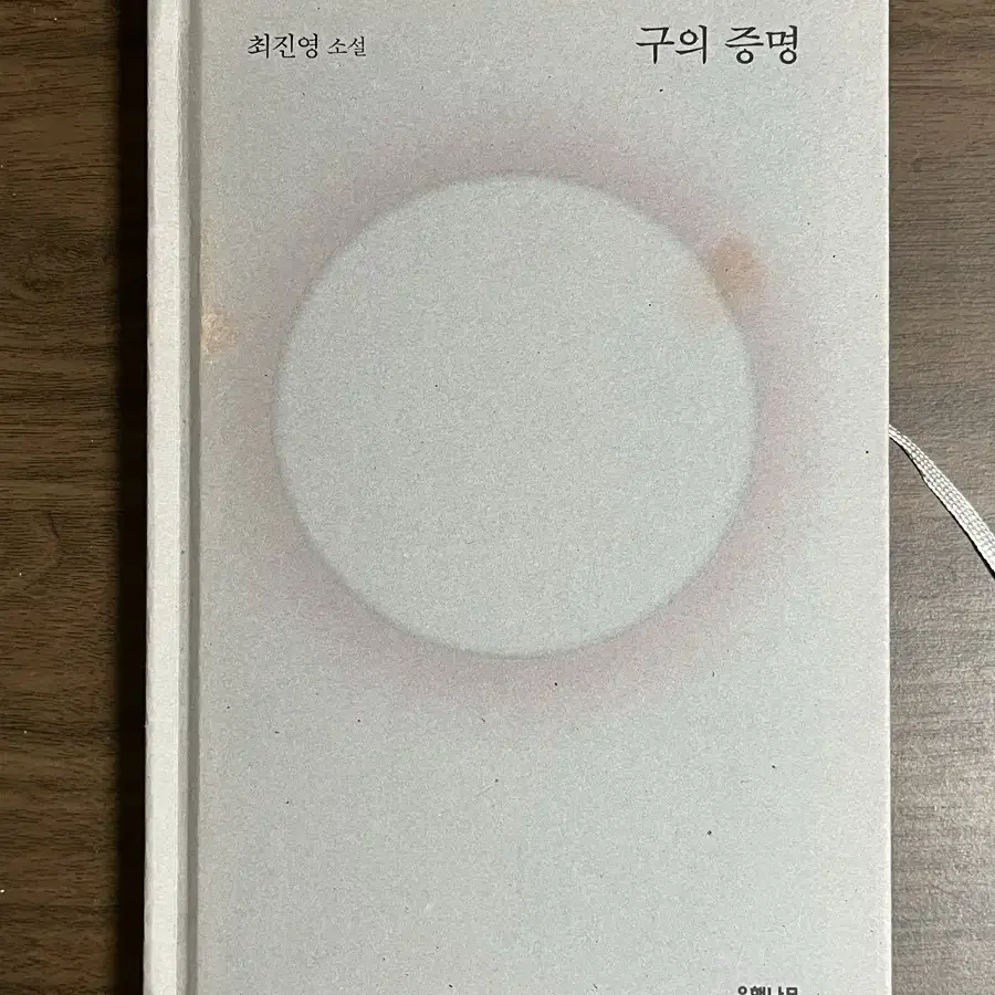 구의증명 오늘밤세계에서이사랑이사라진다해도 젊은작가상수상작품집