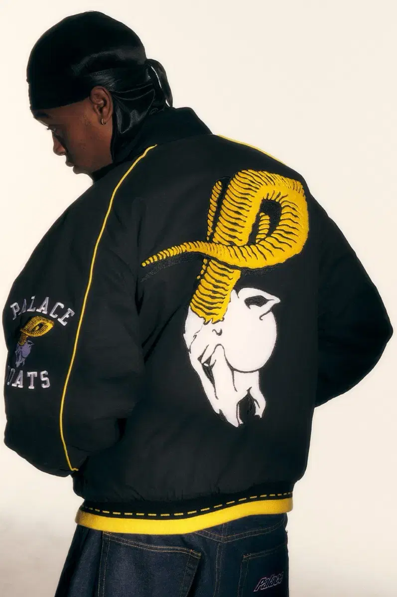 [M] 팔라스 고트 바시티 자켓 palace goats varsity