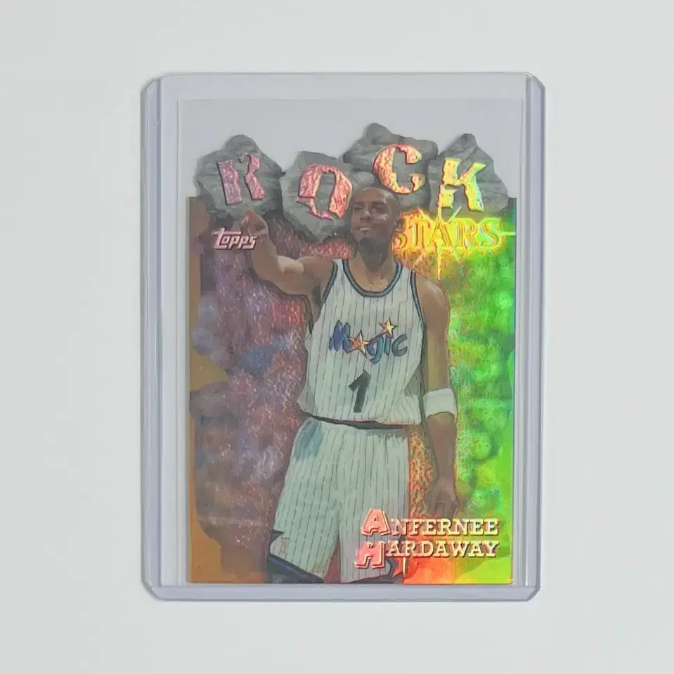 페니 하더웨이 1997 TOPPS ROCK STARS REFRACTOR