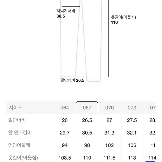 새상품 에잇세컨즈 워싱 스트레이트 데님 팬츠 와이드팬츠 청바지 진청