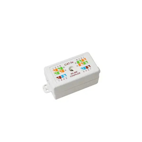 RJ45 Inline IDE 커플러 CAT5E 화이트