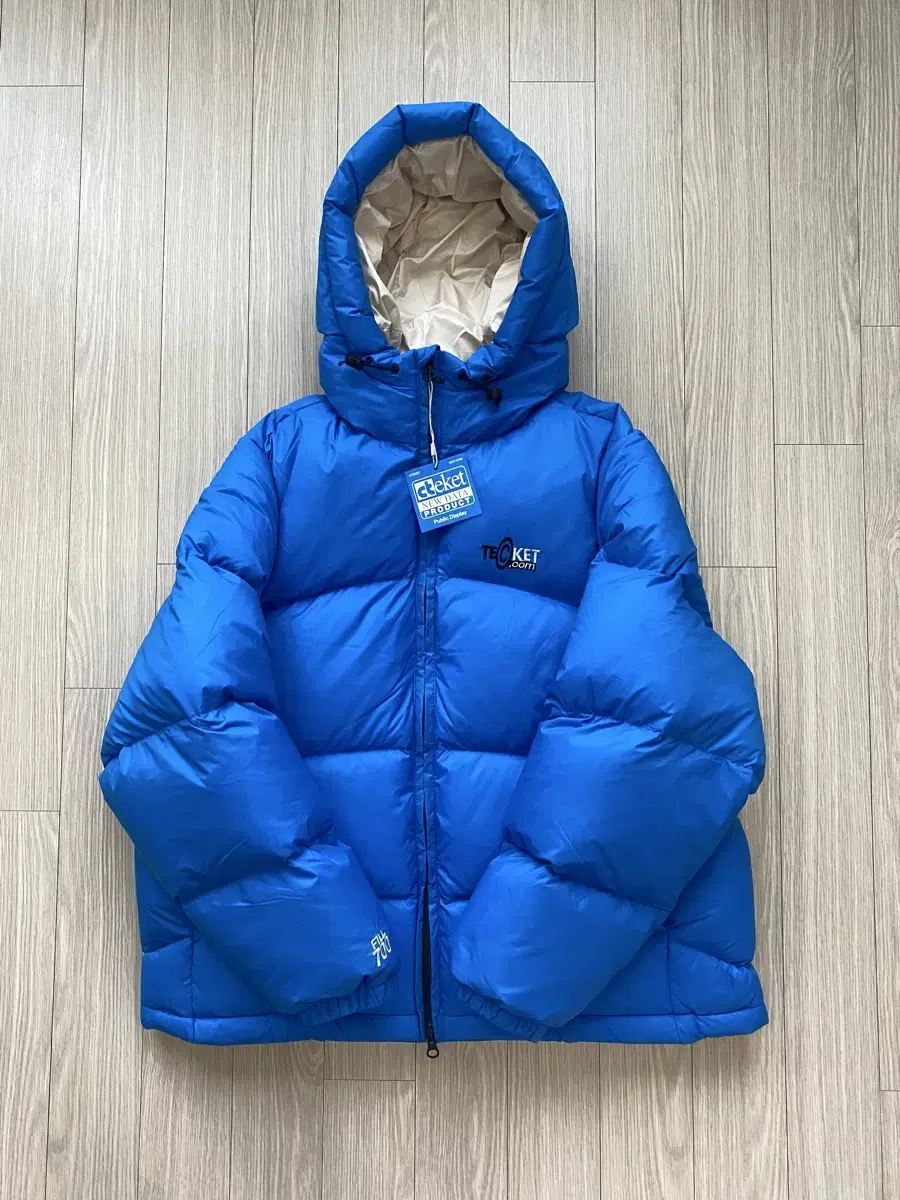 테켓 패딩 Dot-com Down Jacket - Blue