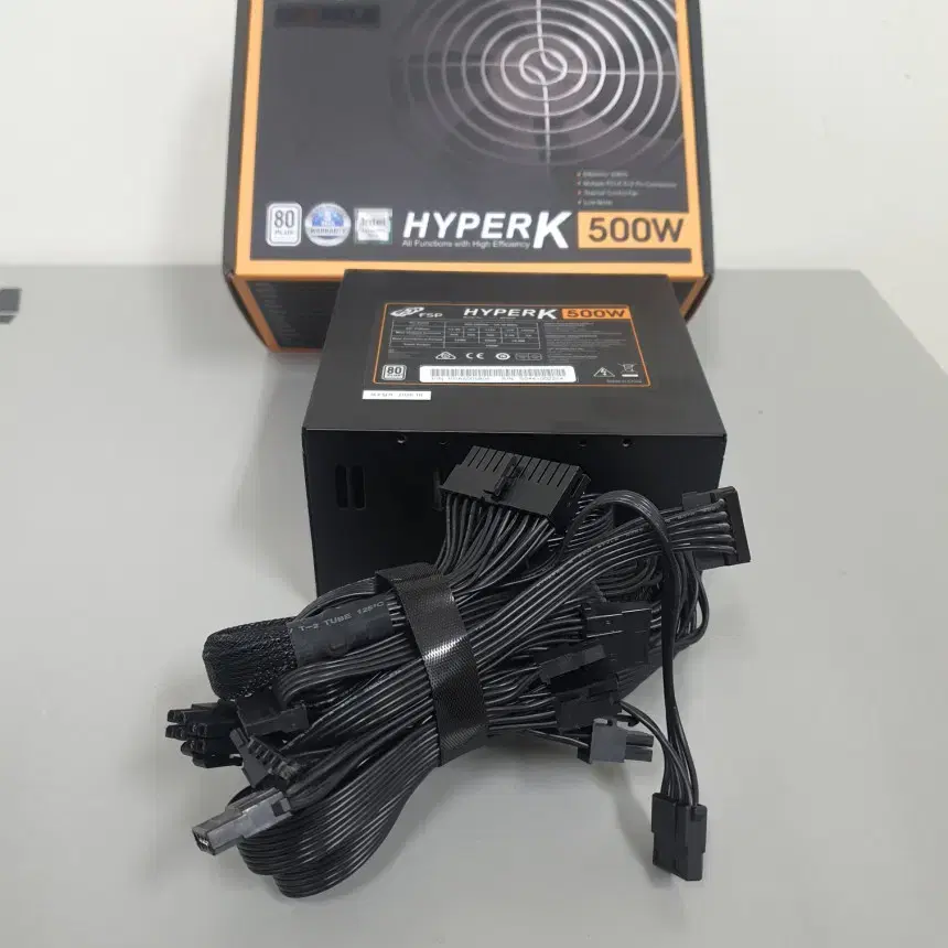 [무료배송] 중고 FSP Hyper K 정격 500W 컴퓨터 파워서플라이