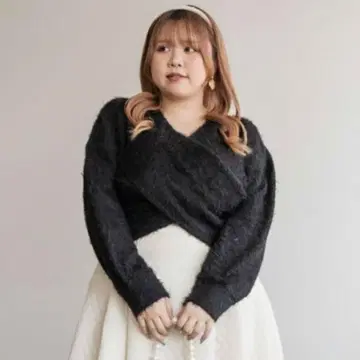 쿠레트 쿠레트 오리지널 샤기 니트 소크로스 풀오버 XL