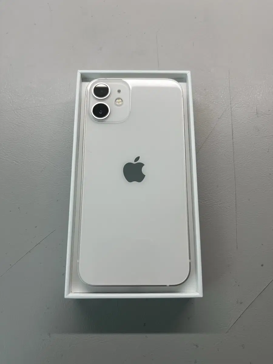 iPhone 12 mini, white