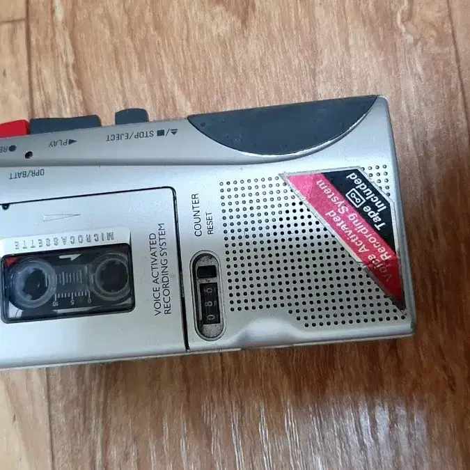 작동실사2번째 Nippone Sanyo micro cassette