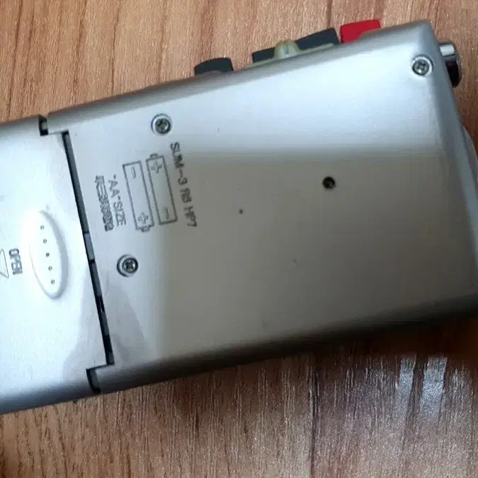 작동실사2번째 Nippone Sanyo micro cassette