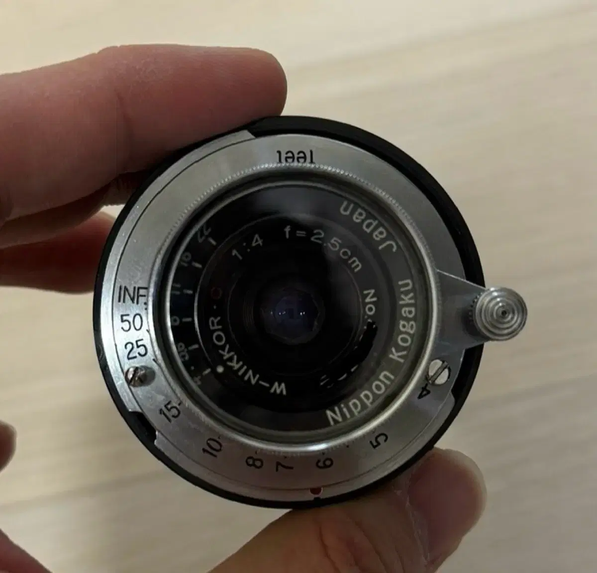 Leica)라이카 m39 니코르 2.5cm f4 ltm버전 판매