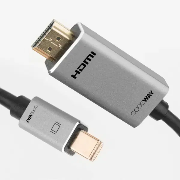 미니DisplayPort 1.2 to HDMI1.4 메탈 케이블 3m