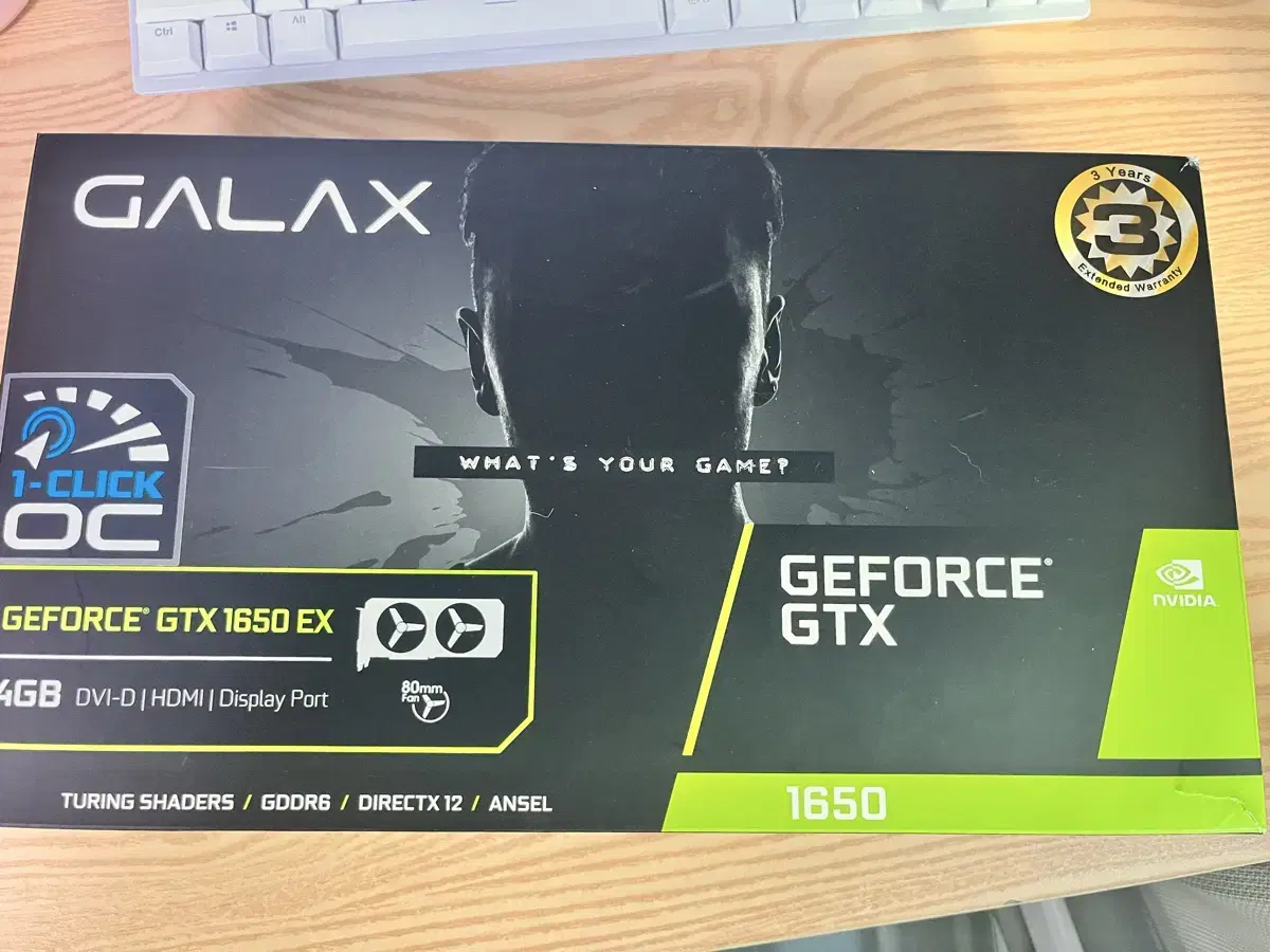 그래픽카드 GeForce GTX 1650 4GB