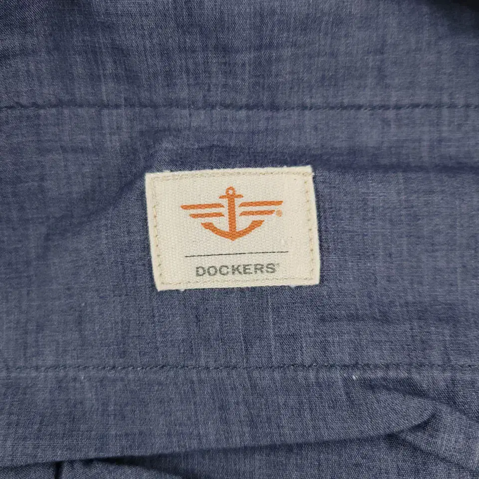 DOCKERS 다커스 피그먼트 카키 로고자수 치노 면바지 코튼팬츠 38