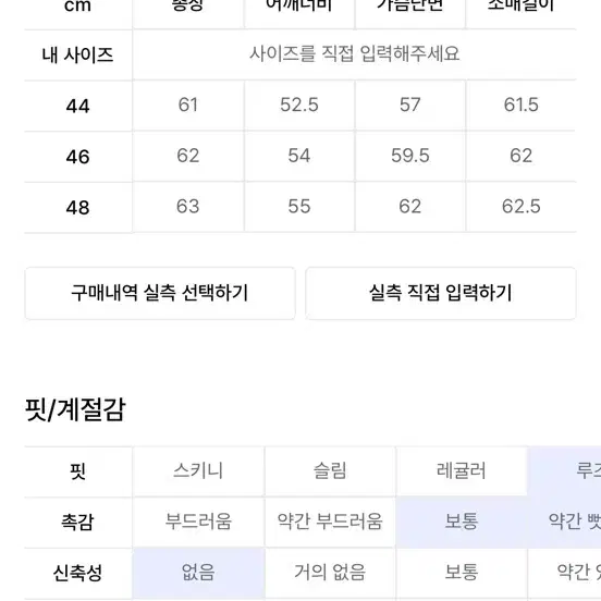 (극미중고)[48]엘무드 체스터 헌팅 블루종 자켓 카키