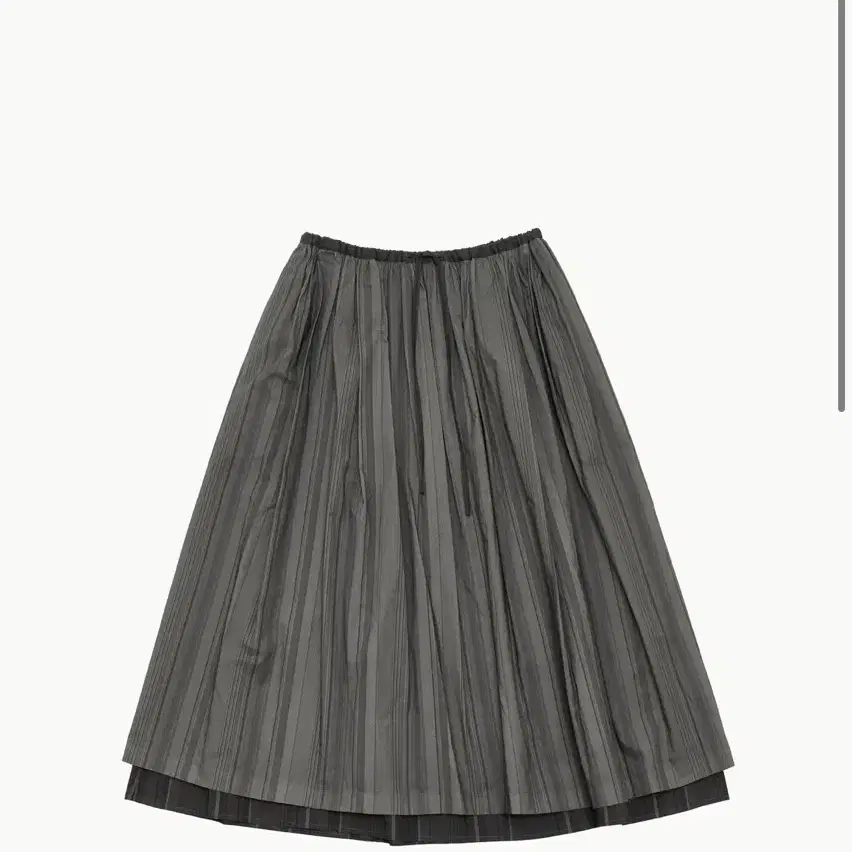 [구해요]아모멘토 STRIPE LAYERED SKIRT 0사이즈