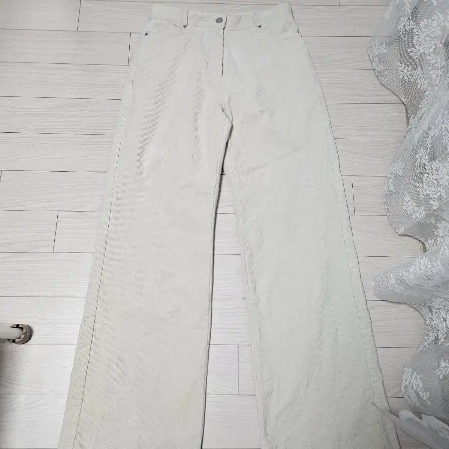 시야쥬 코듀로이 팬츠 high waist corduroy pants