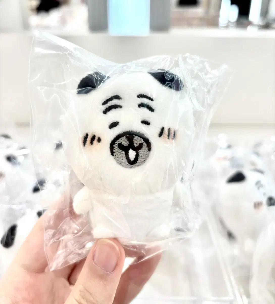 최저가)나가노 농담곰 퍼그상 8cm 마스코트 인형