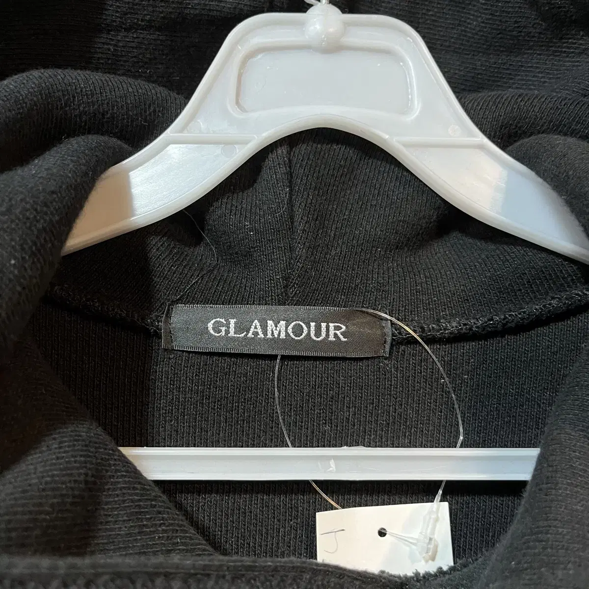 [F] GLAMOUR 오버핏 타올 후드티