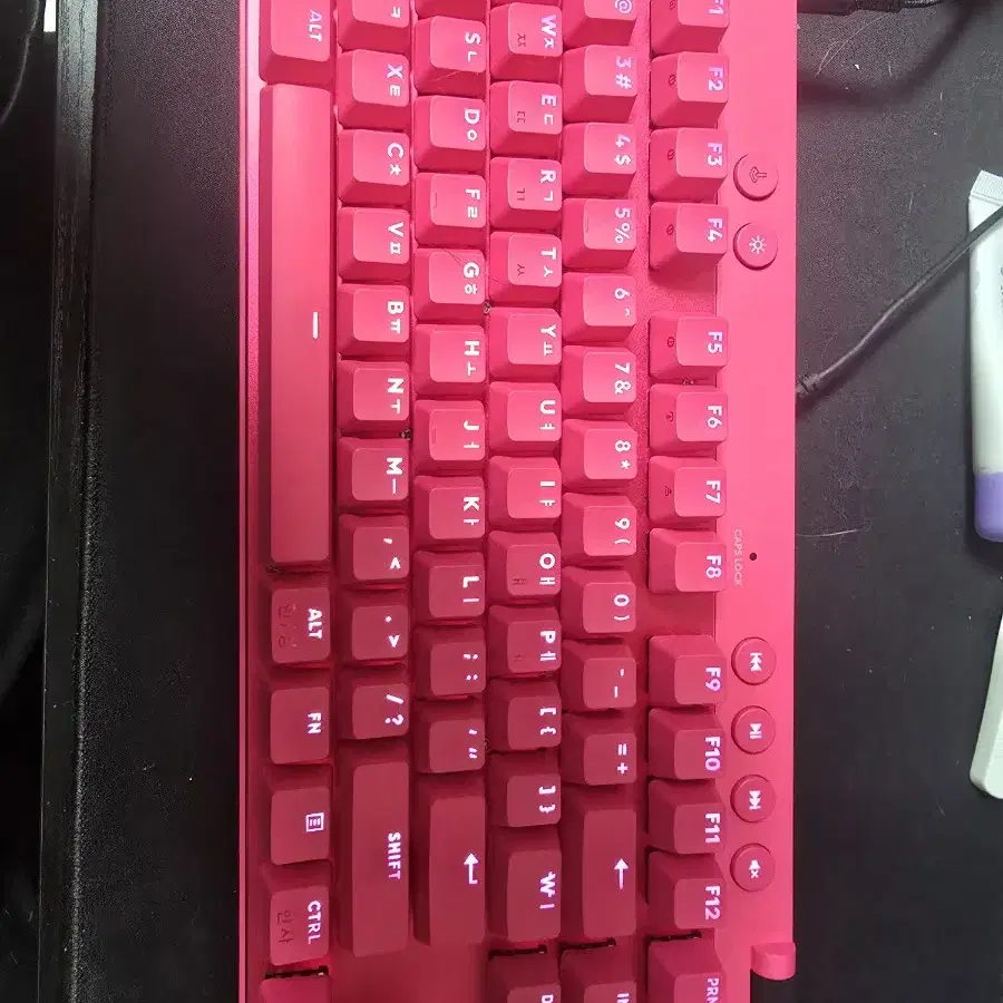 로지텍 g pro x tkl 마그네틱축 래피드트리거 팝니다