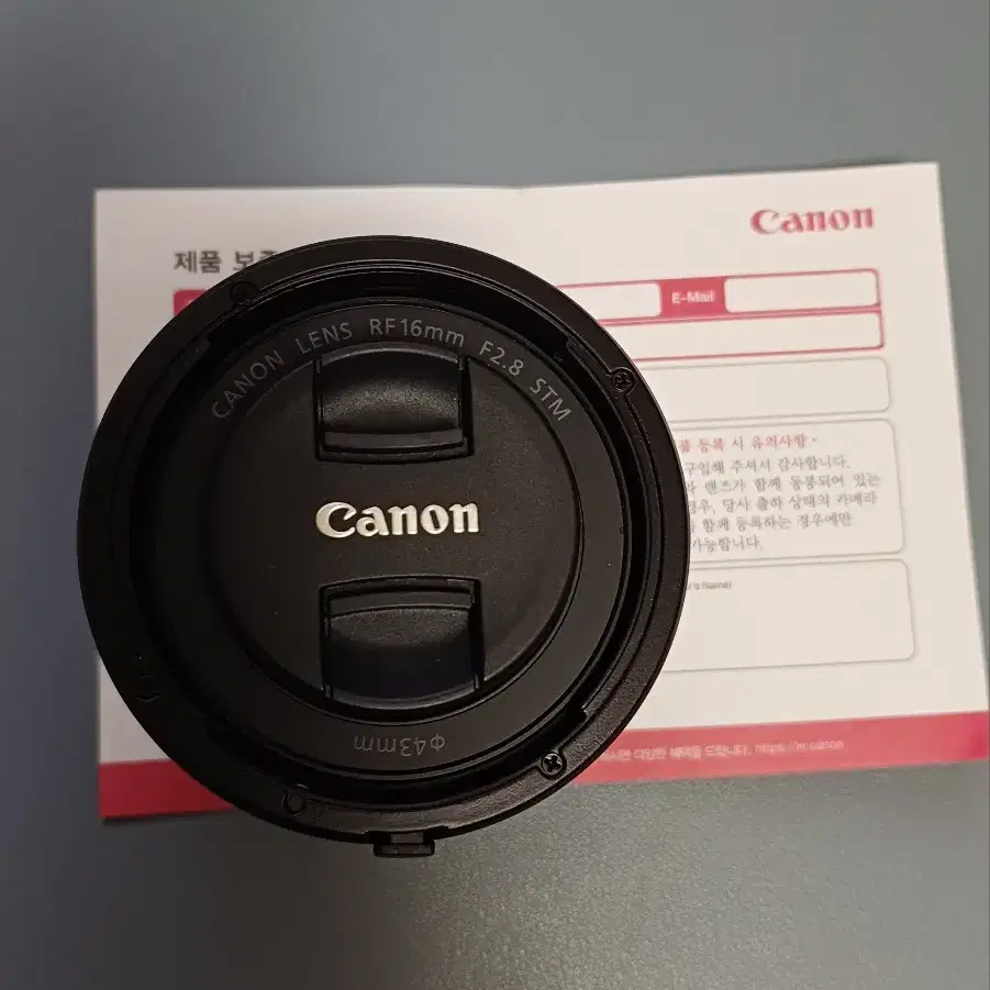 캐논 RF 16mm F2.8 STM 풀프레임 초광각 단렌즈