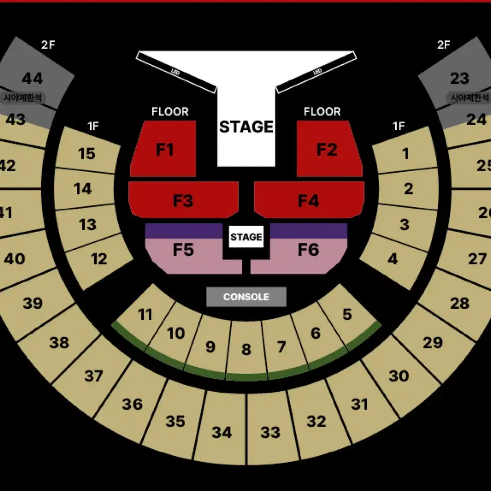 [원가] 제이홉 3/1 토요일 VIP STANDING F3