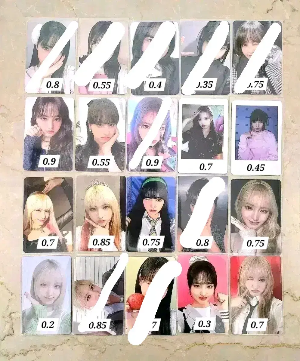 아이브 리즈 포카 팝니다 ㅅㅊㅇ 유진가을레이원영리즈이서