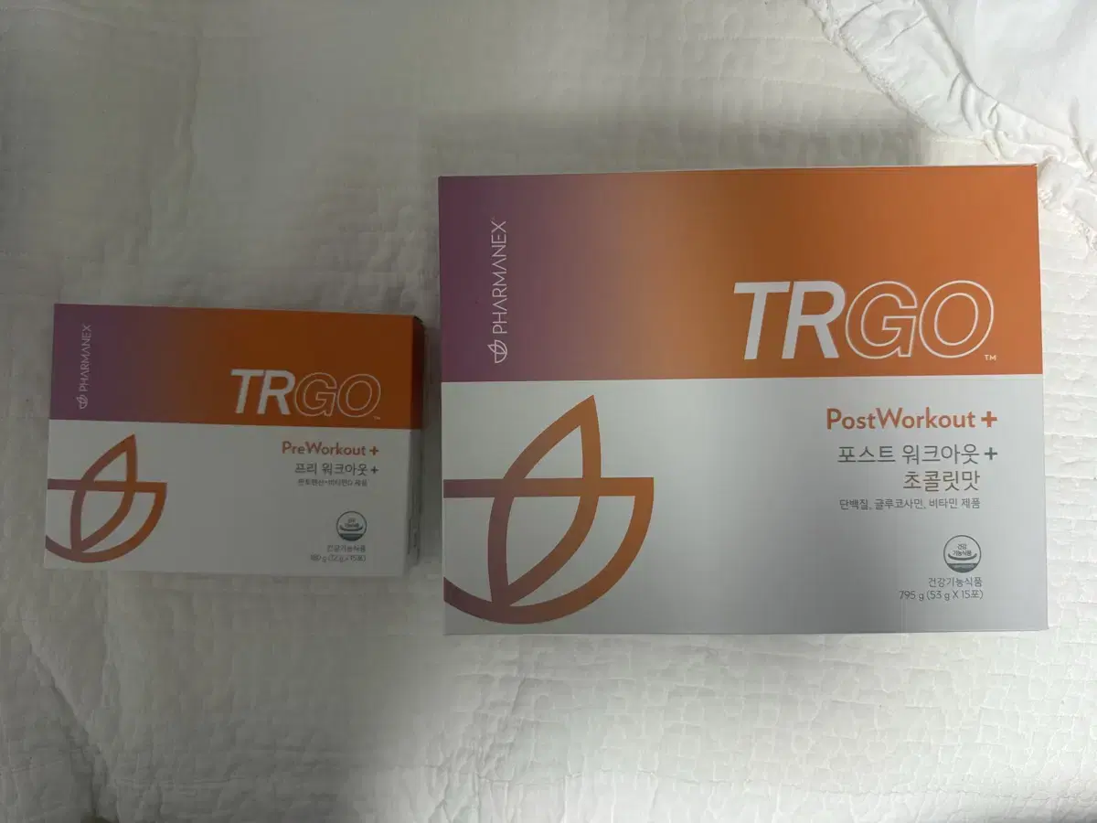 뉴스킨 TRGO 포스트 워크아웃,프리 워크아웃 판매합니다