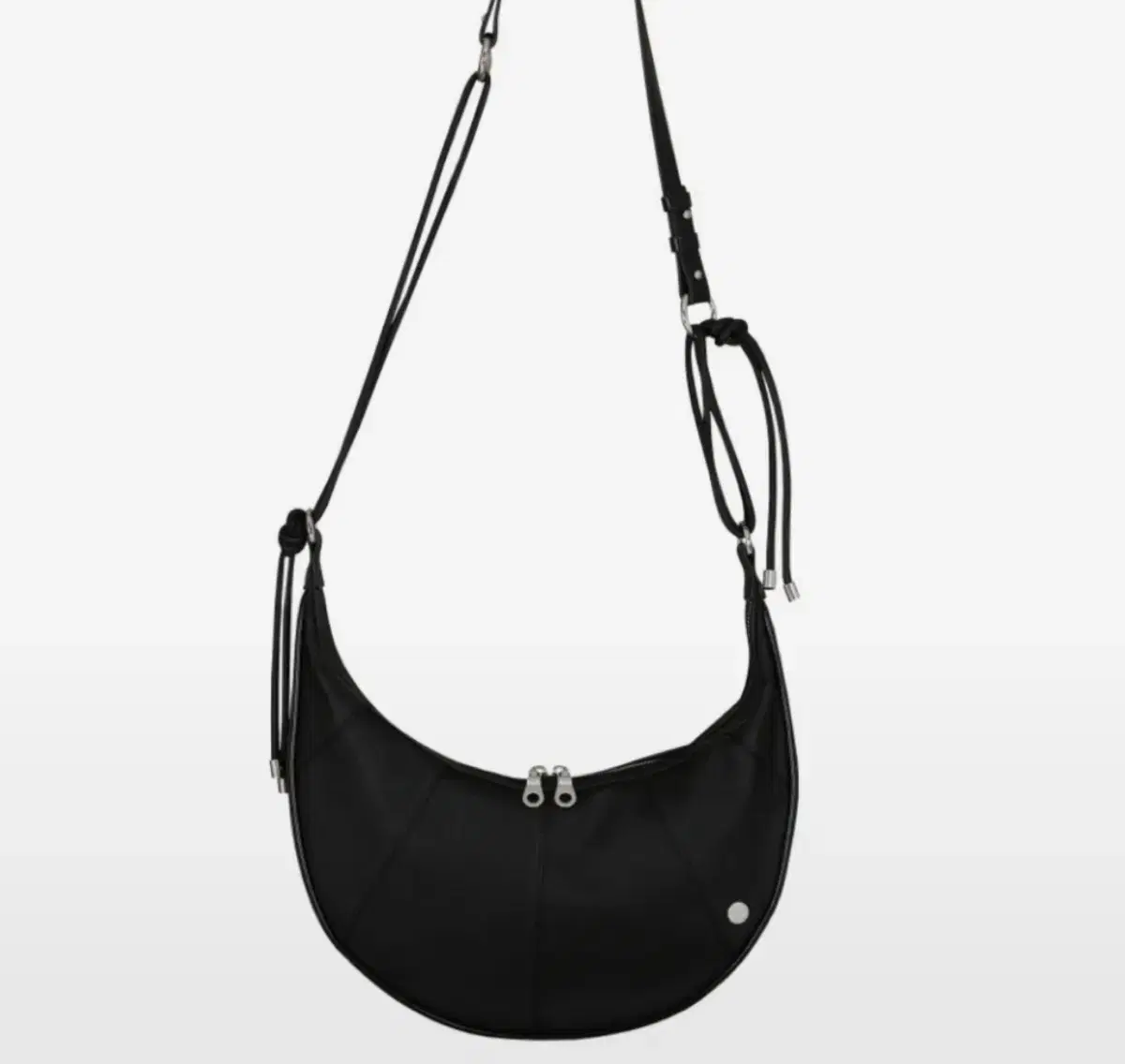 애드오프 HALF MOON BAG BLACK