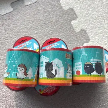 하이큐 !!디자인 양생 테이프 연마 테이프 고양이