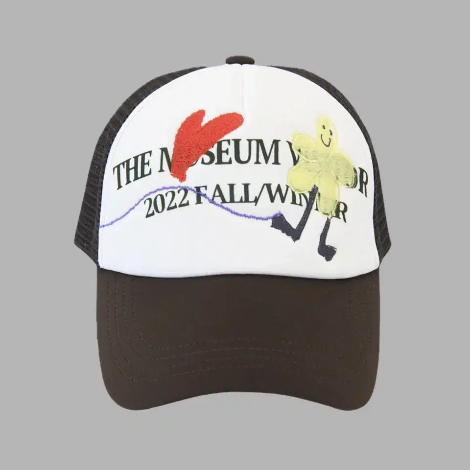 더뮤지엄비지터 HAND STITCHED CHILDREN MESH CAP