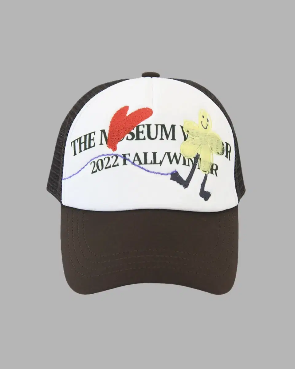 더뮤지엄비지터 HAND STITCHED CHILDREN MESH CAP