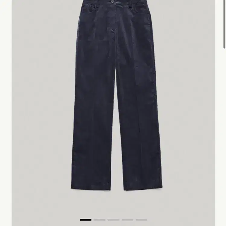 더바넷 Navy Bessette Corduroy Pants