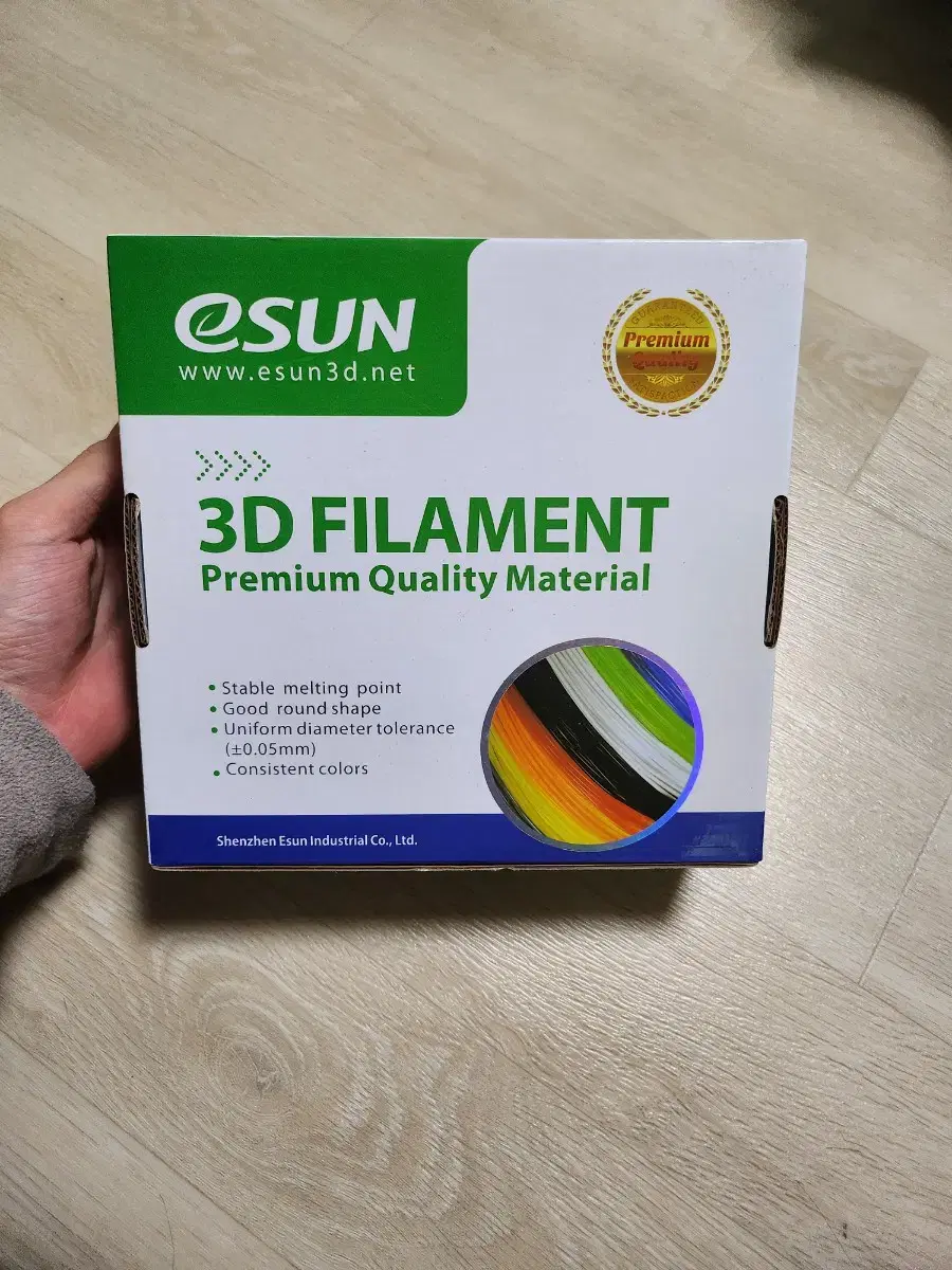 ESUN ABS+ 필라멘트 1.75mm 흰색 (1kg)