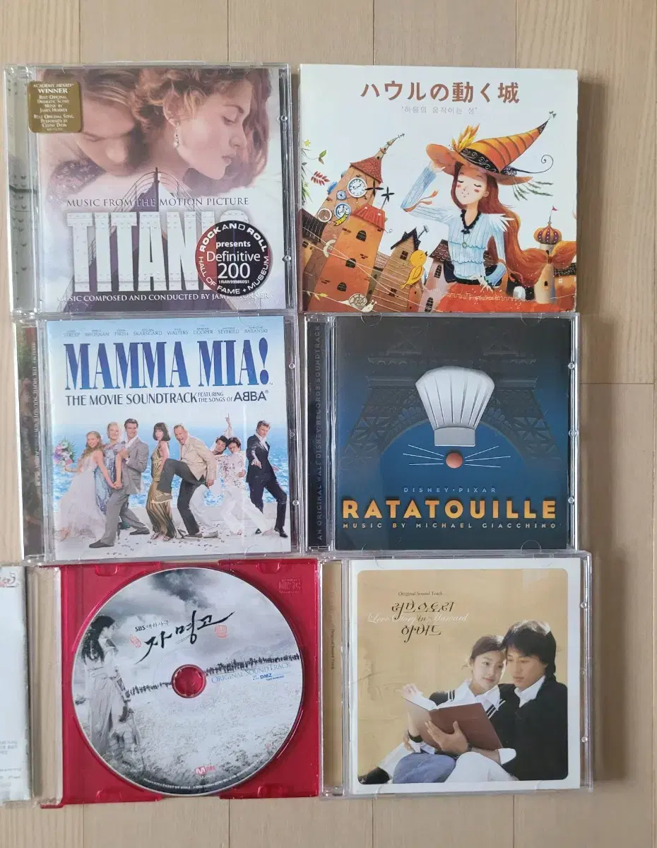 OST. Ratatouille Howl's Moving Castle Mamma Mia! Titanic Jang-myeonggo