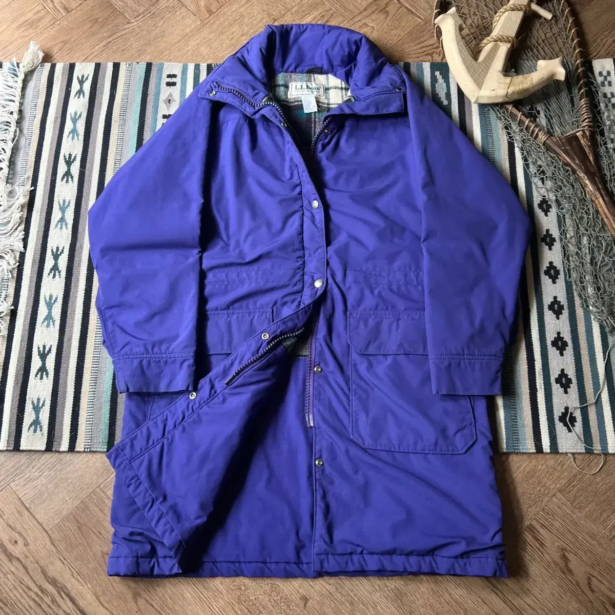 [M]80's L.L.Bean USA 엘엘빈 퍼플 마운틴 파카