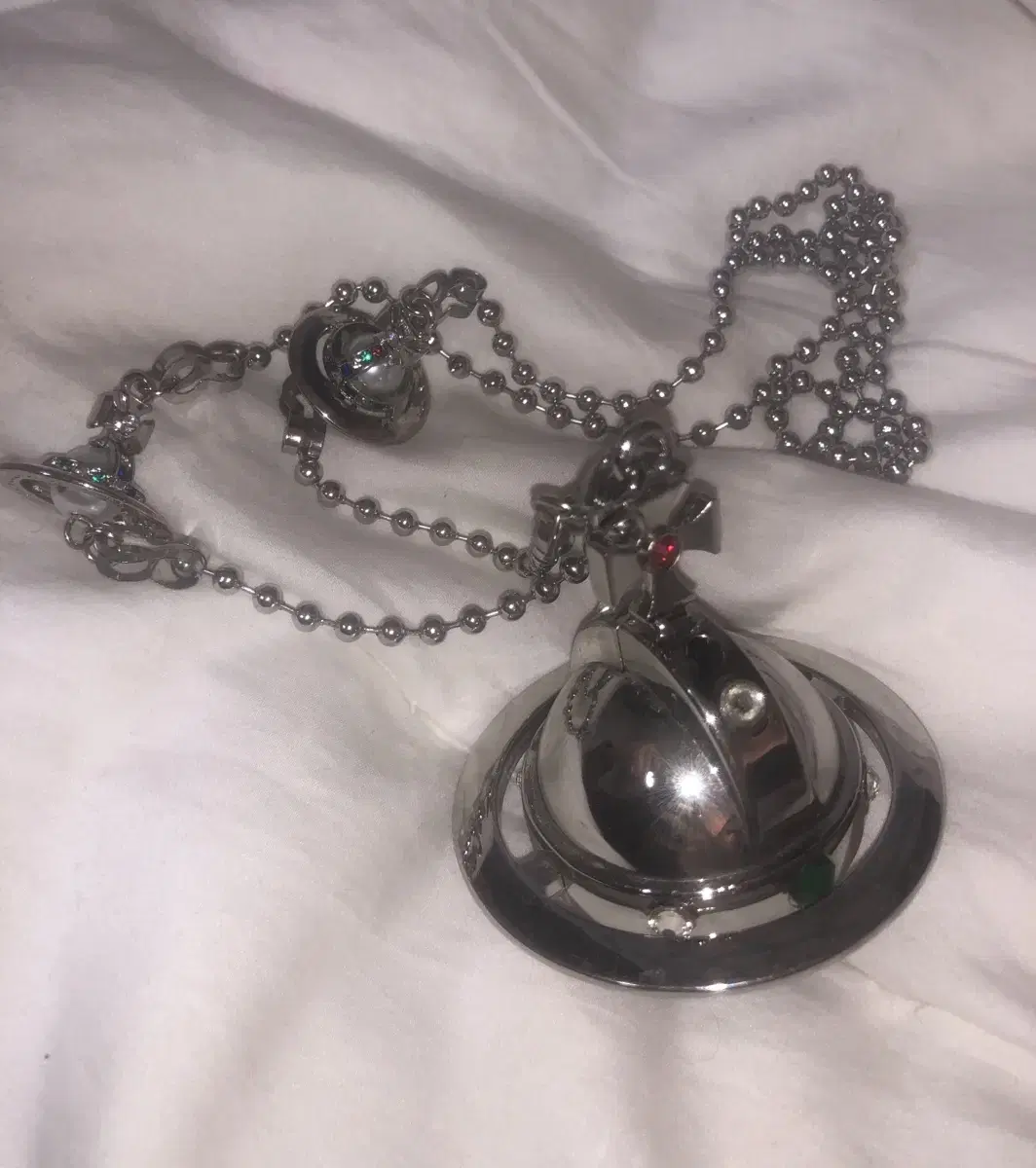 Vivienne Westwood Necklace Lighter Rare Item Silver Color