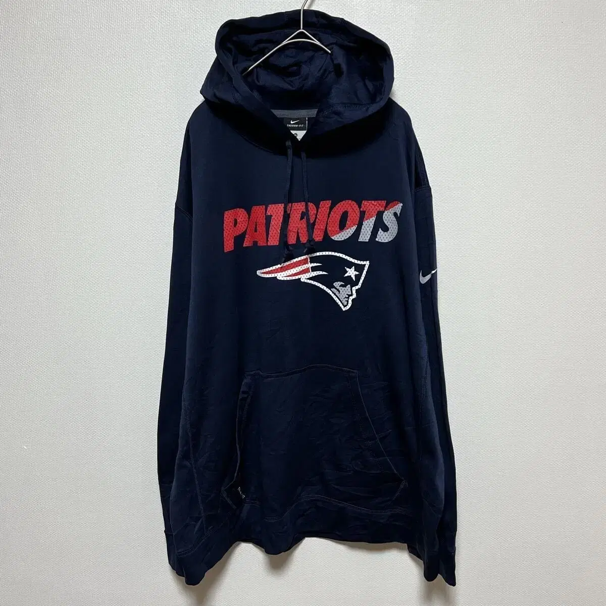 [XL] 나이키 롱슬리브 후드 NFL New England Pait Ri