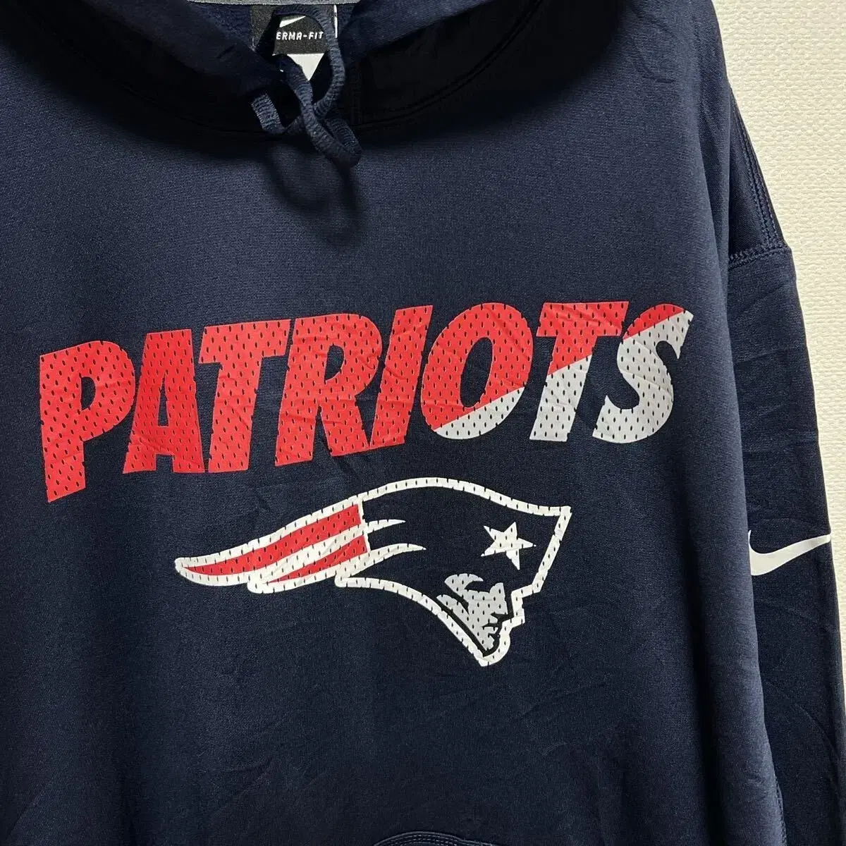 [XL] 나이키 롱슬리브 후드 NFL New England Pait Ri