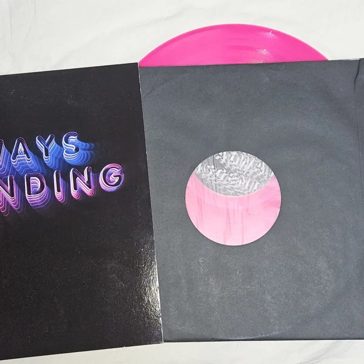 프란츠 퍼디난드 Always Ascending 핑크 컬러 LP