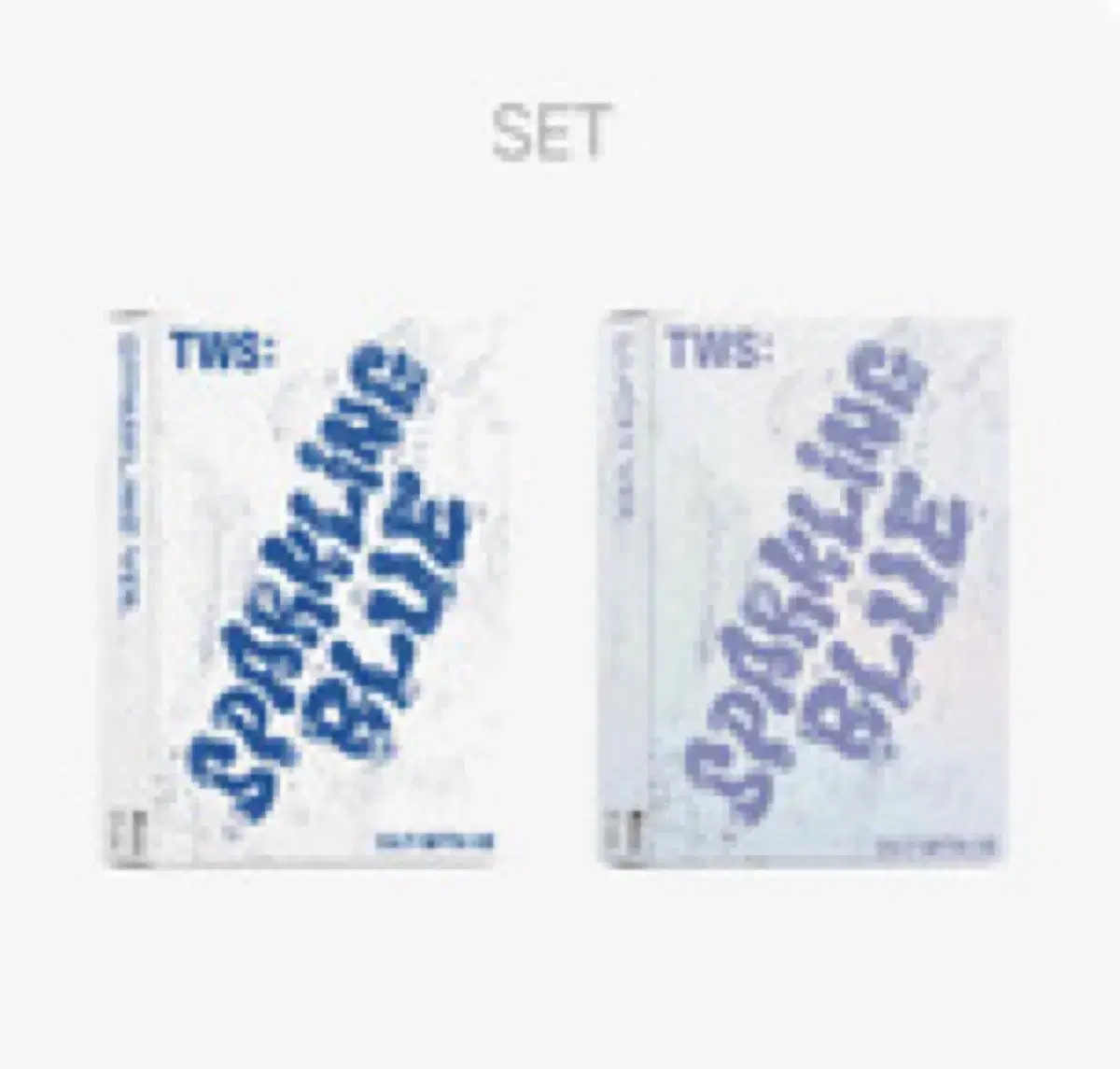 투어스 1st Mini Album 'Sparkling Blue' Set