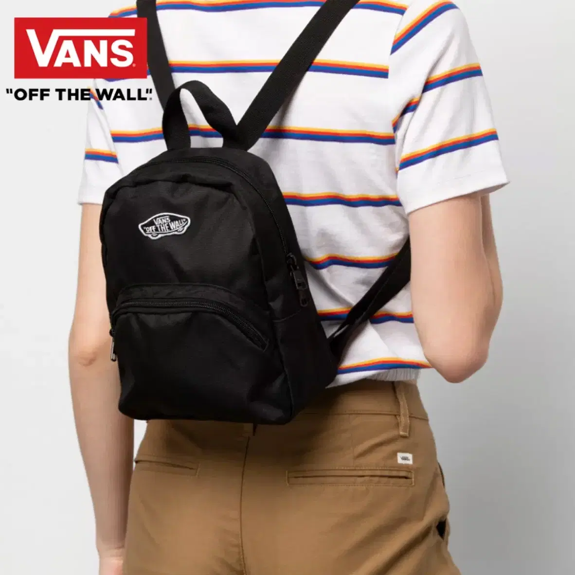 반스 백팩 블랙 이영지 VANS 가방