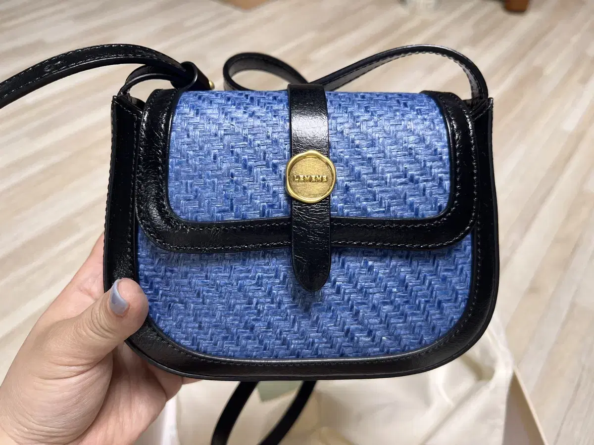 르메메 Sac Micro Nouvelle FrenchBlue