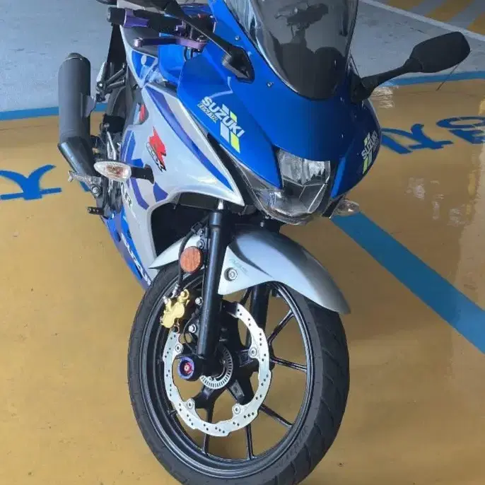 스즈키 gsxr125 급처