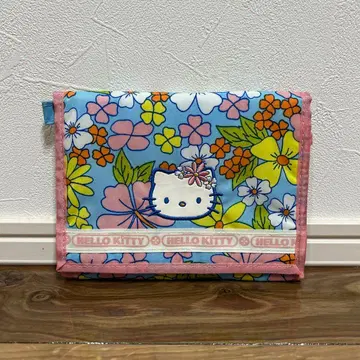 산리오 키티 멀티 케이스 여권 여권 케이스 수첩 통장 케이스 커버