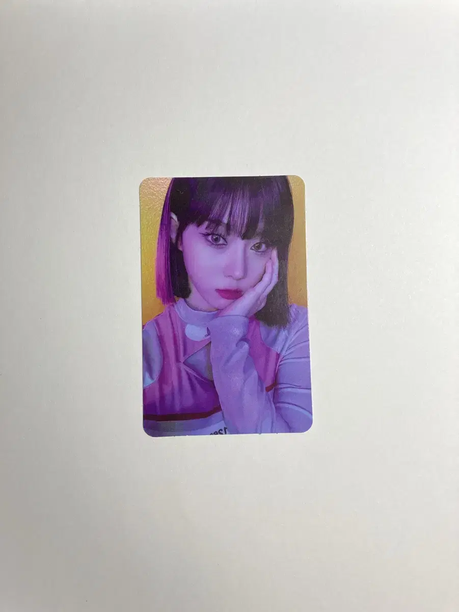 winter album photocard