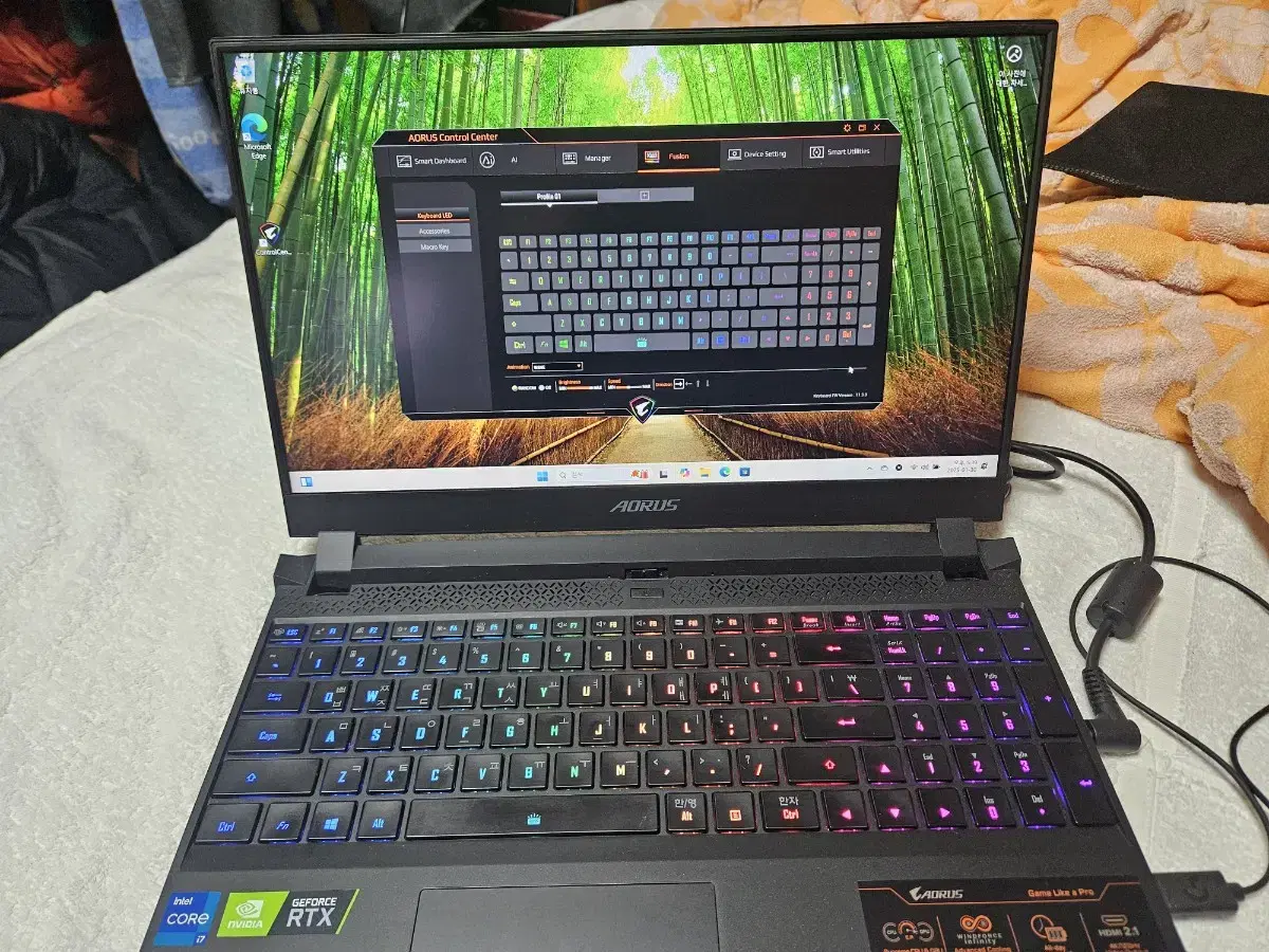 게이밍노트북 aorus 15p xd rtx3070 i7 11세대