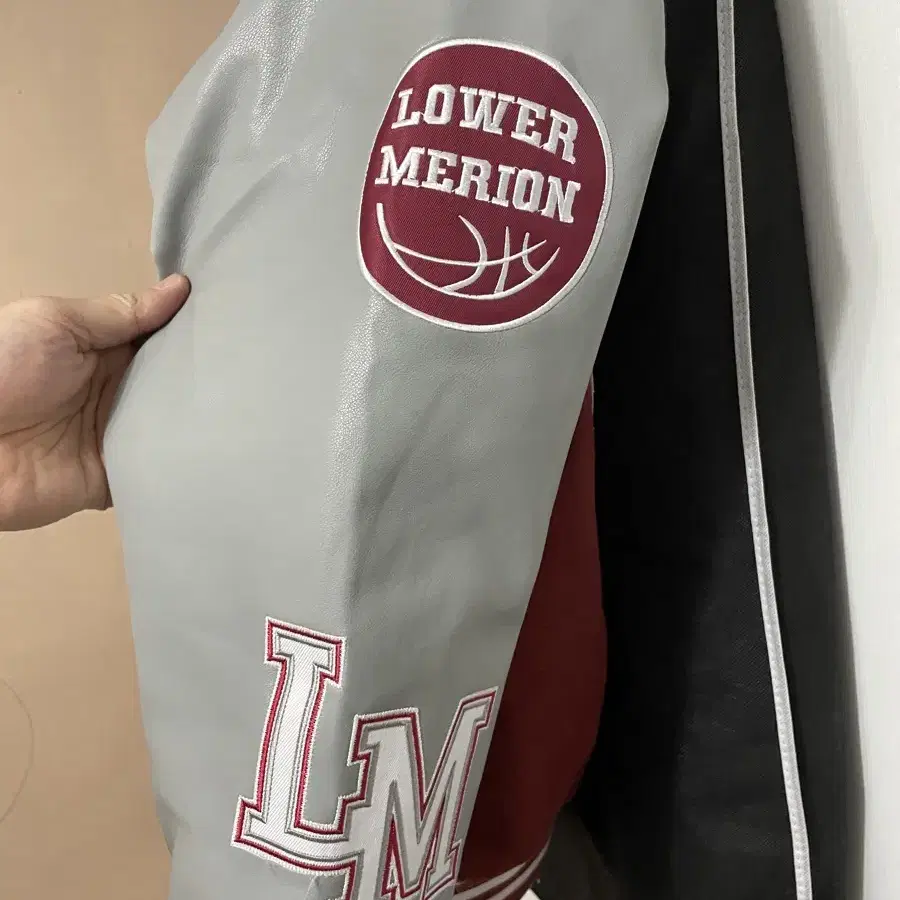 Lower Merion 코비브라이언트 고등학교 레터맨 바시티 자켓