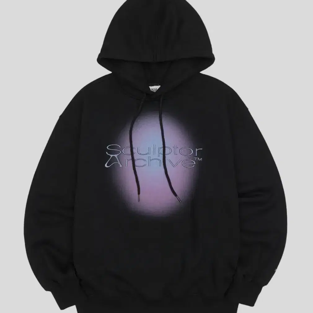 스컬프터 Colour Logo Hoodie Black (M)(무료배송)